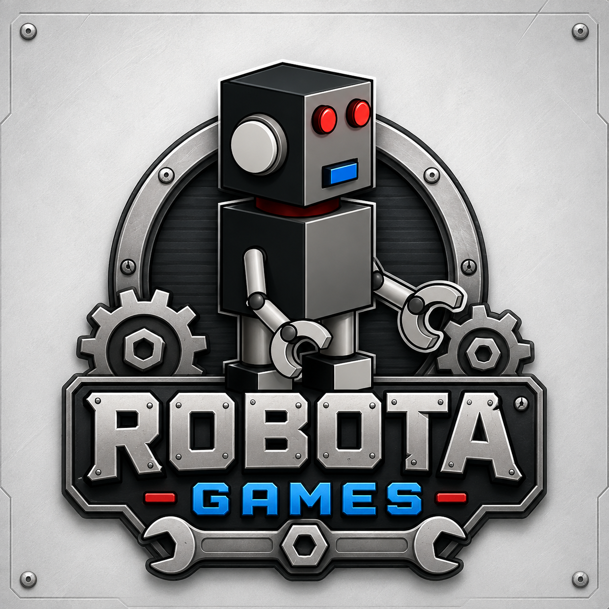 ChatGPTに生成させたROBOTA GAMESのロゴ
