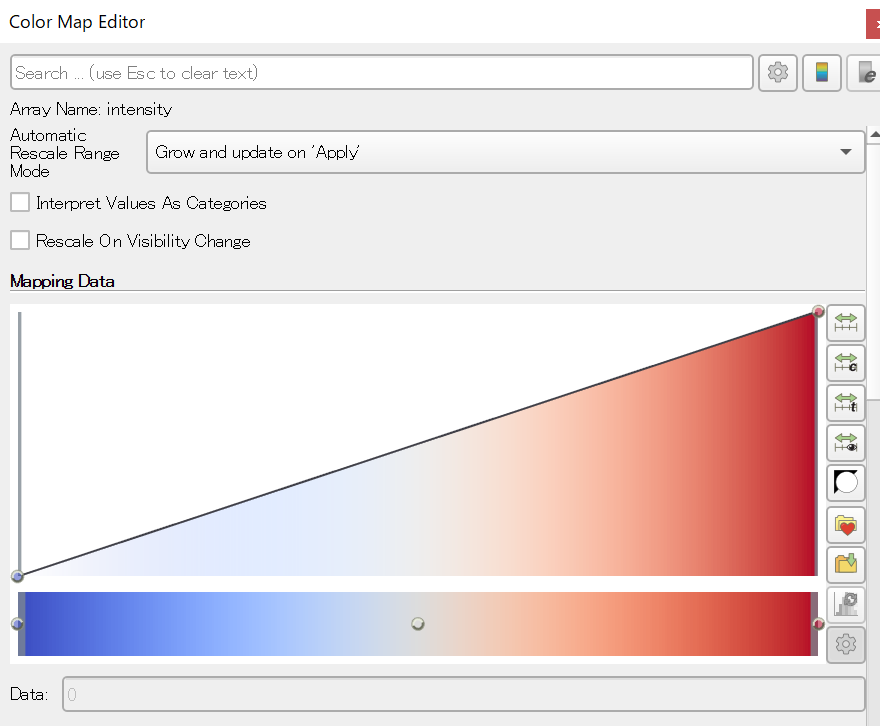 color map editor